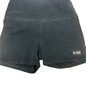PINK Victoria's Secret Women's Black Yoga Shorts size XS